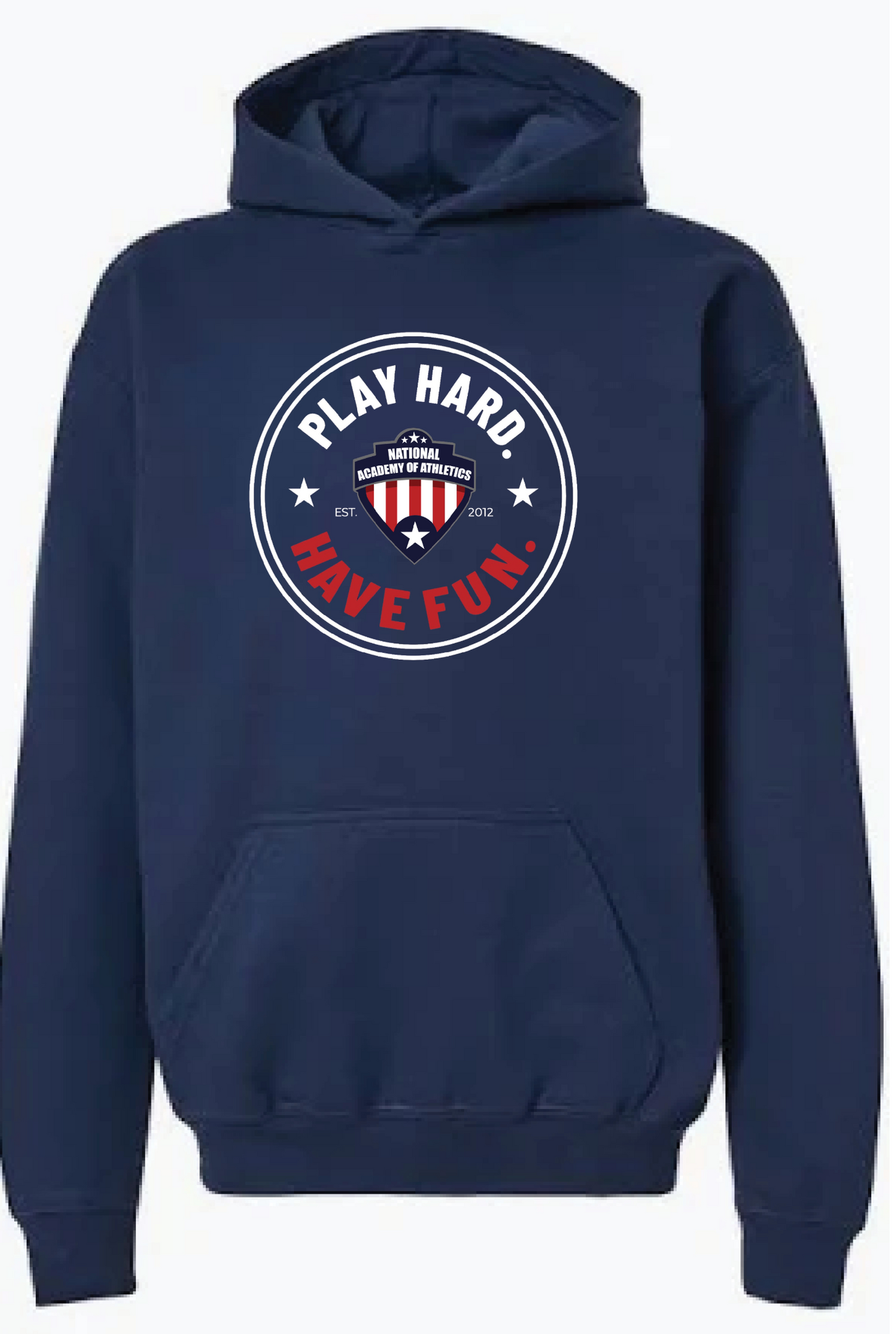 Youth NAofA "Play Hard Have Fun" Hooded Sweatshirt