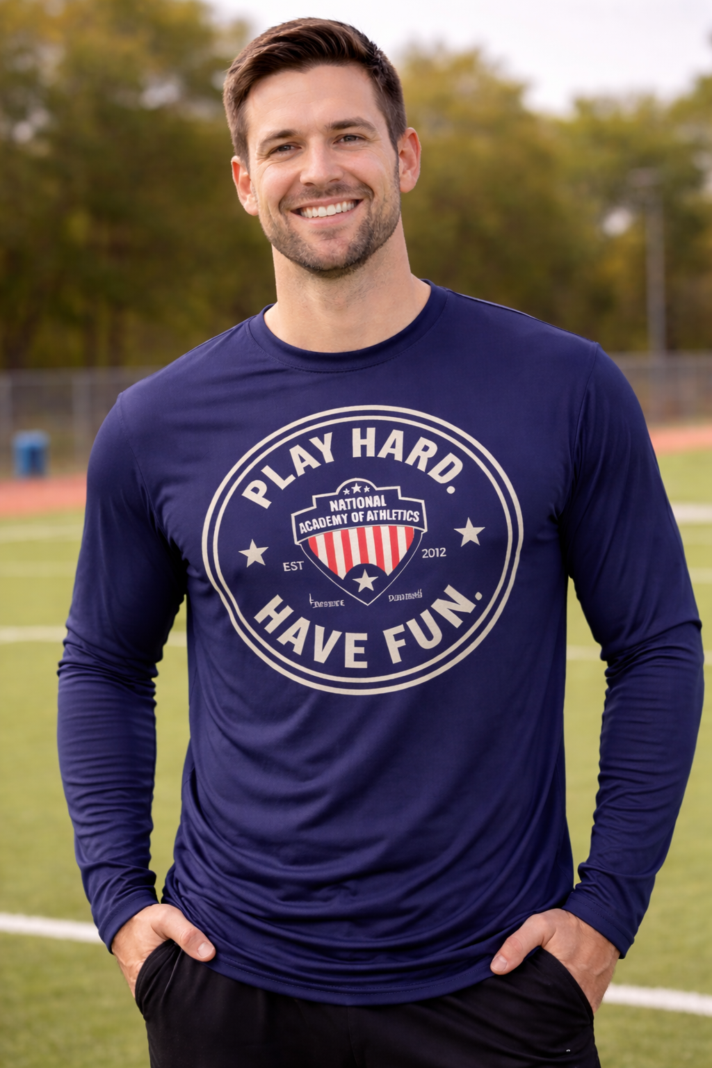 MVP Adult Long Sleeve Dri-Fit Coach Shirt