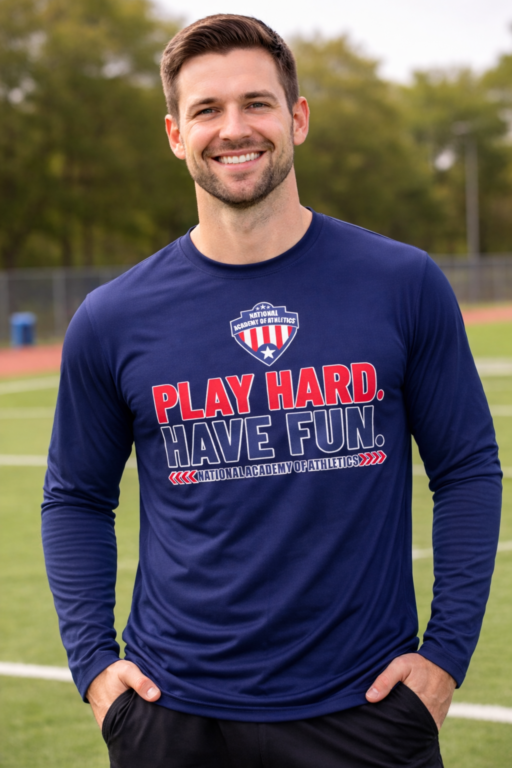 MVP Adult Long Sleeve Dri-Fit Coach Shirt