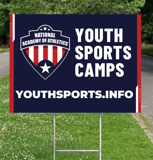 Sports Camp Yard Signs MVP (set of 25)